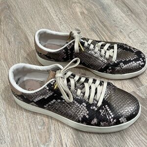 Cole Haan Grand Sport Snake Print Sneakers, Size 7